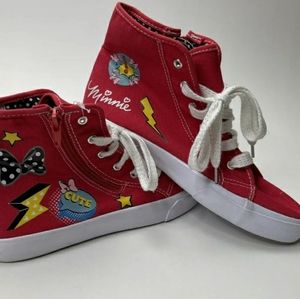 Minnie mouse high tops size 7